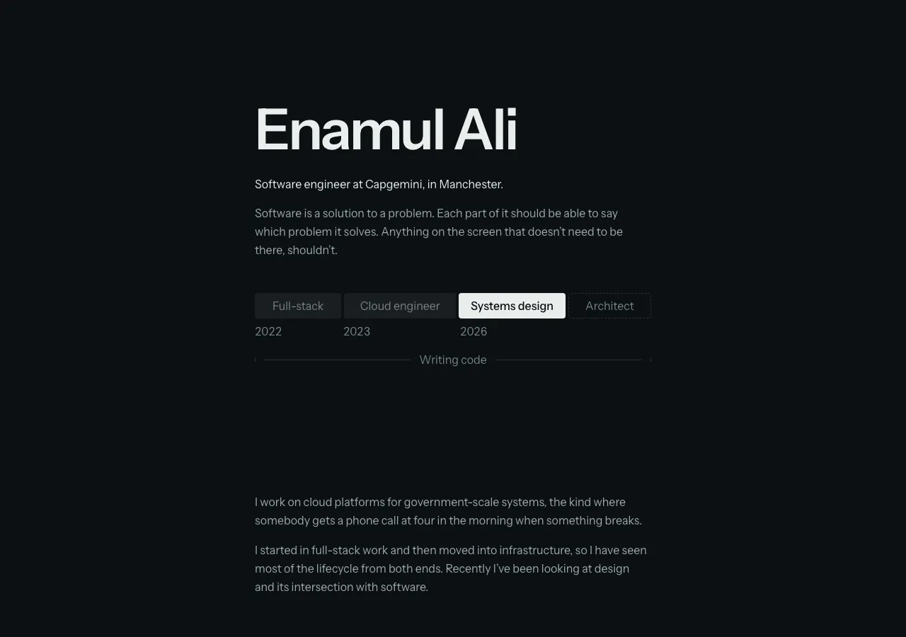 The current version, set in plain type on a near-black ground